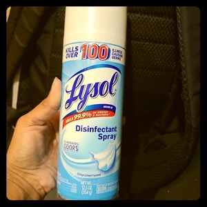 Lysol disinfectant spray